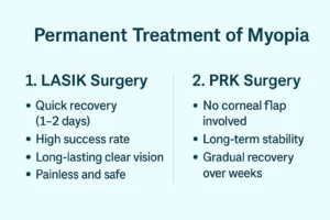 permanent treatment for myopia